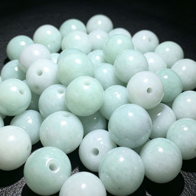 10PC Natural Jade Emerald 13mm - Beading ulasan dan harga