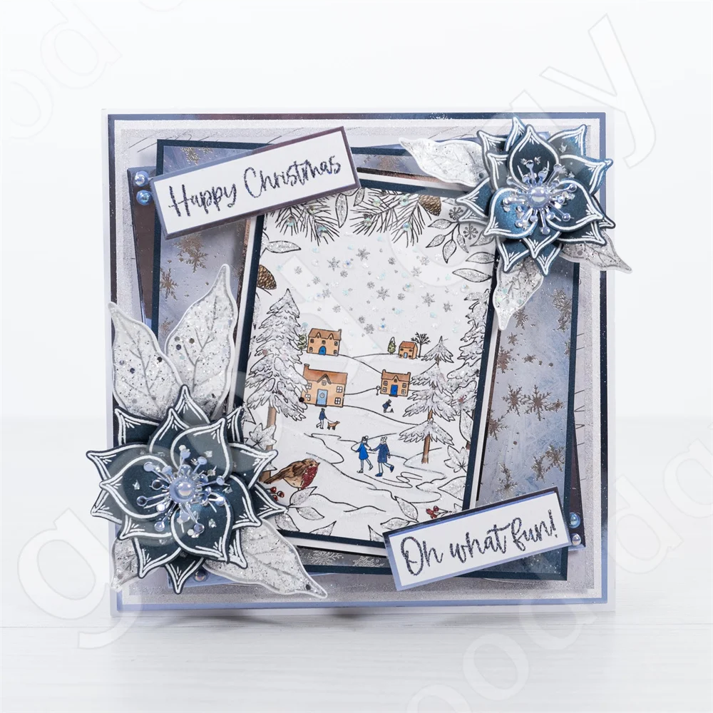 New Christmas Elk Snowflake Wr - Clear Silicone Stamps For Card Making ulasan dan harga