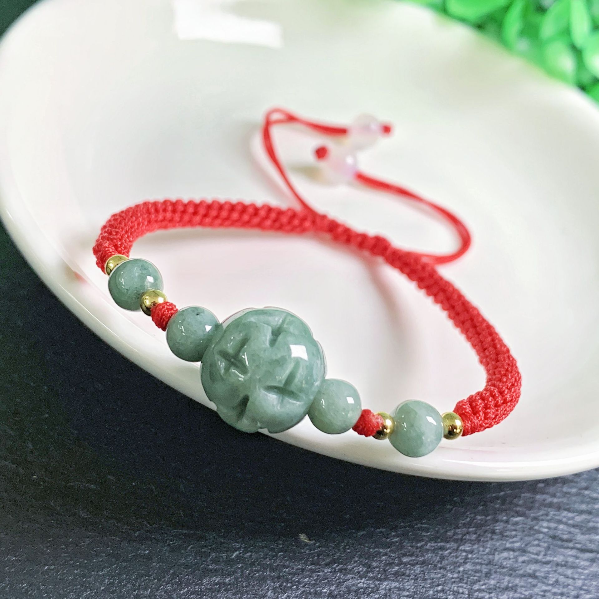 A Myanmar Jadeite Carve Bead B - Beading ulasan dan harga
