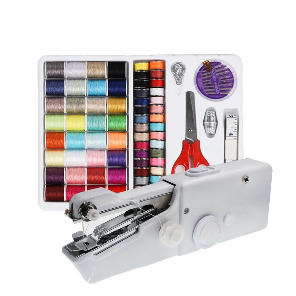 Travel Smart Sundries Sewing K - Mini Electric Sewing Machine Handheld ulasan dan harga
