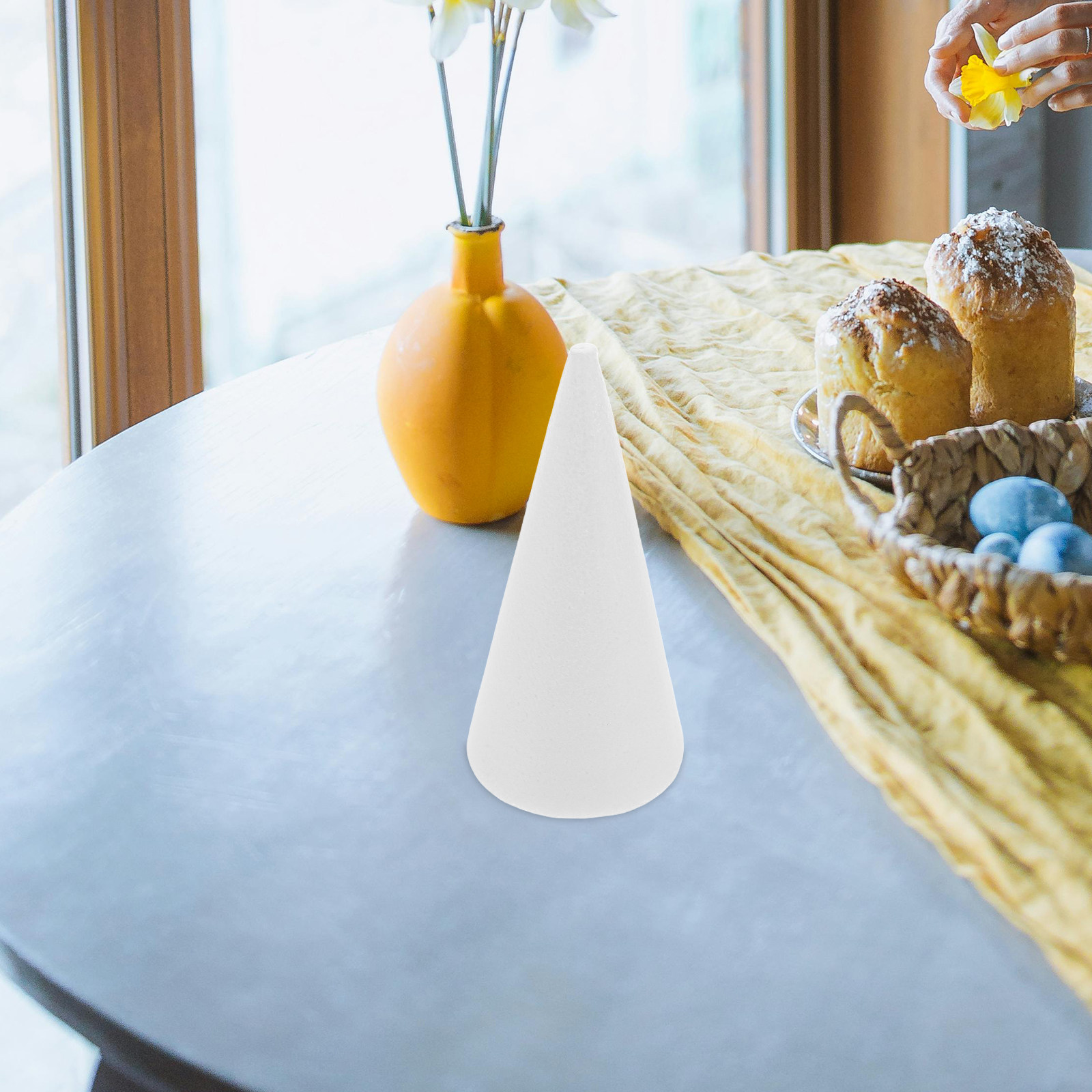 Cake Dummy Foam Cone Tree Shap - Painting Supplies ulasan dan harga