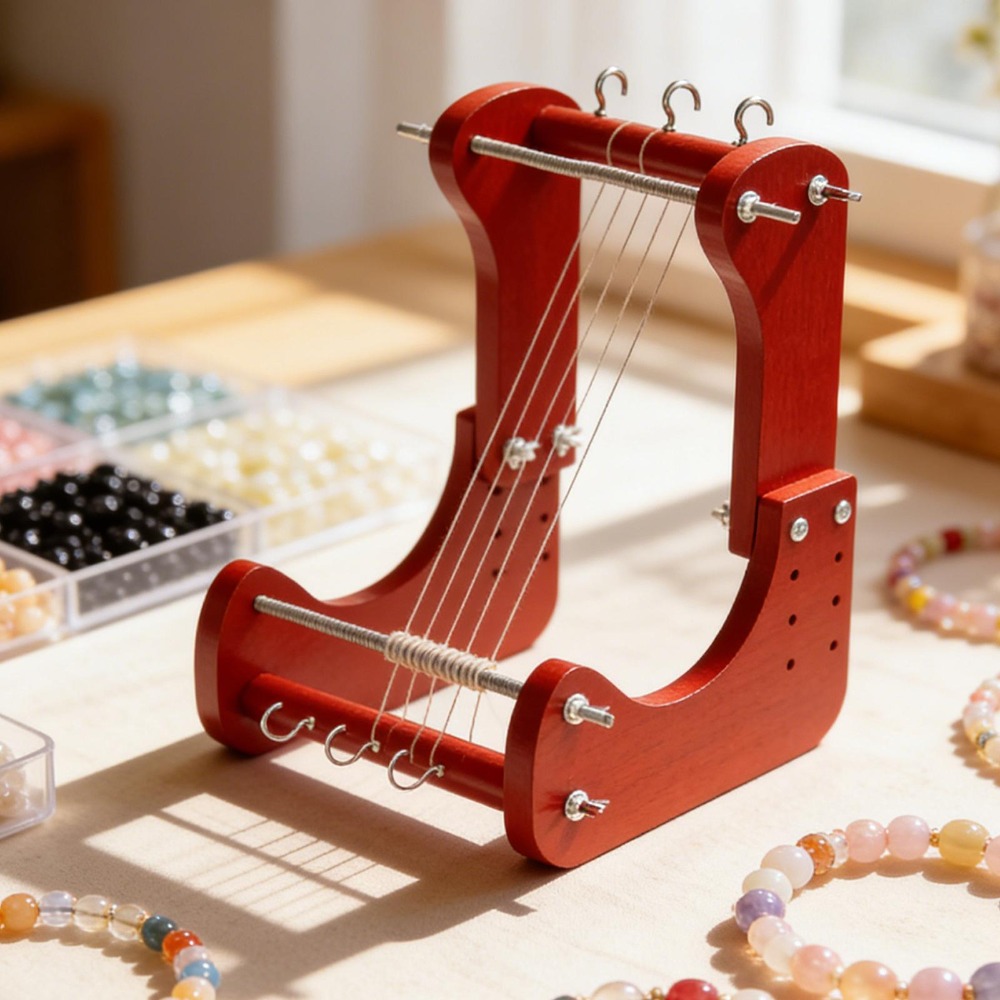 Wooden Beading Loom Kit Adjust - Beading ulasan dan harga