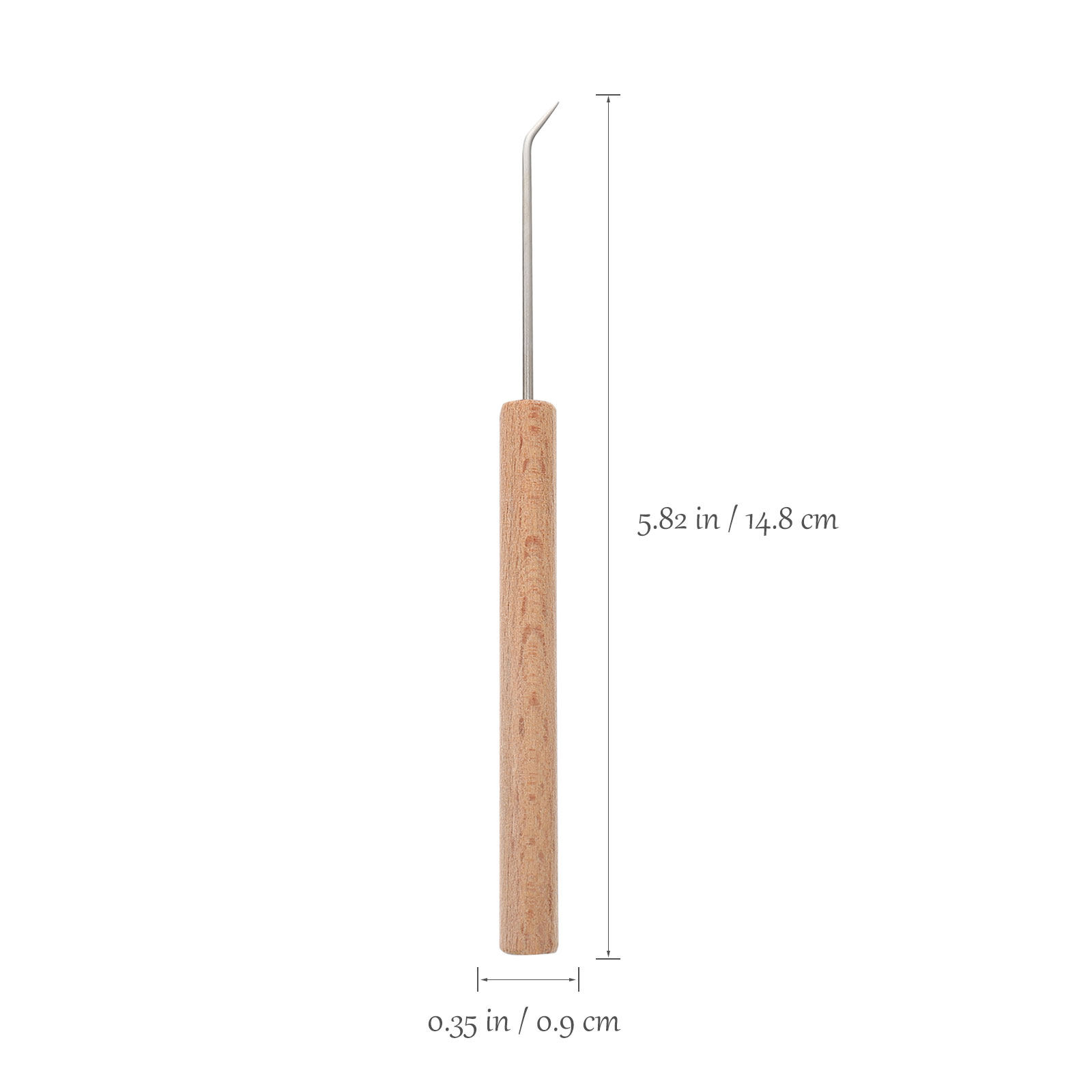 Crochet Hooks with Wooden Hand - Wooden Crochet Hooks Ergonomic Handle ulasan dan harga