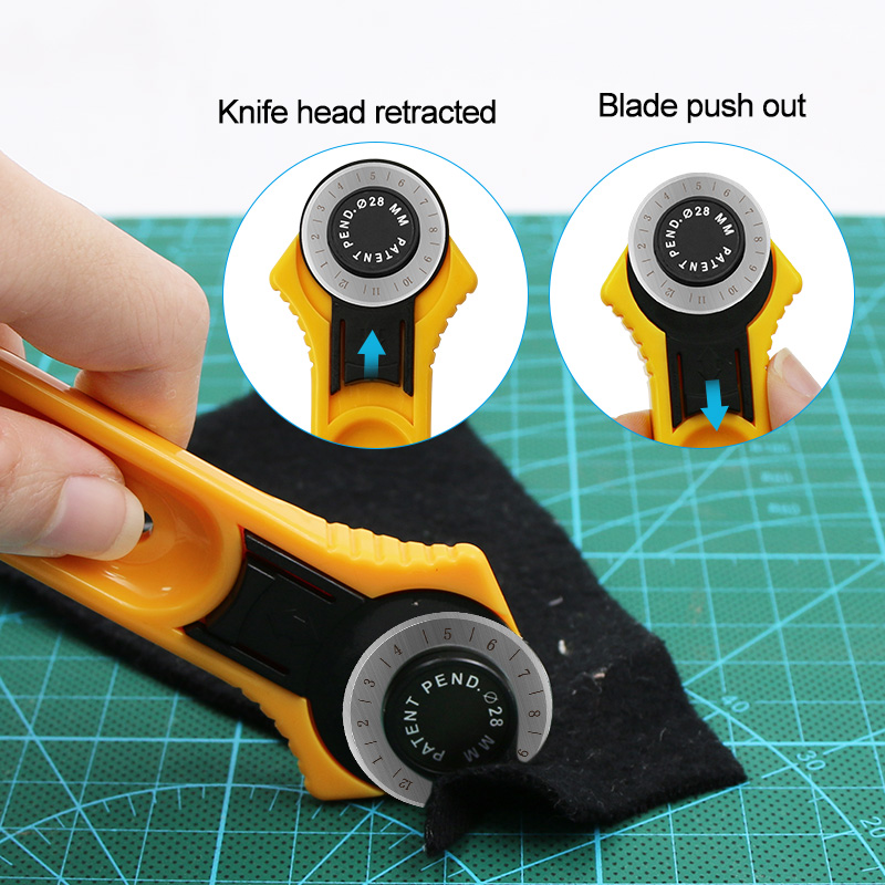28mm /45mm Rotary Cutter Patch - Rotary Cutter For Fabric 45Mm ulasan dan harga