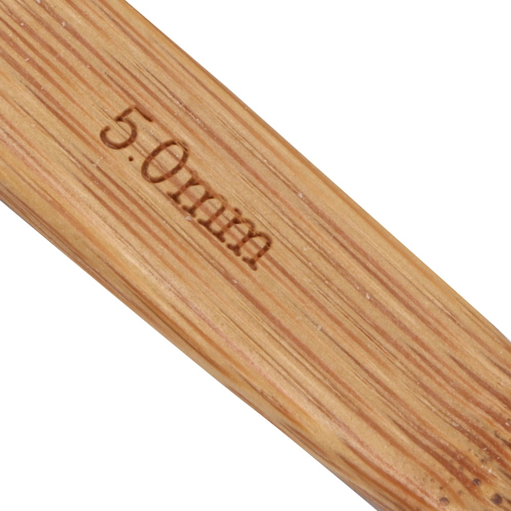 8pcs Ergonomic 2.5-6mm Sizes C - Wooden Crochet Hooks Ergonomic Handle ulasan dan harga